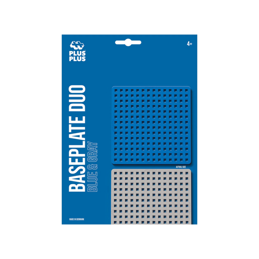 PlusPlus - Baseplate - Blauw/grijs 2st.