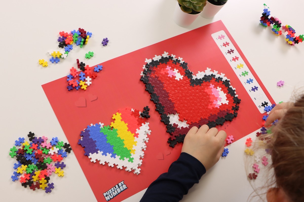PlusPlus - Puzzle by number hart - 250st.