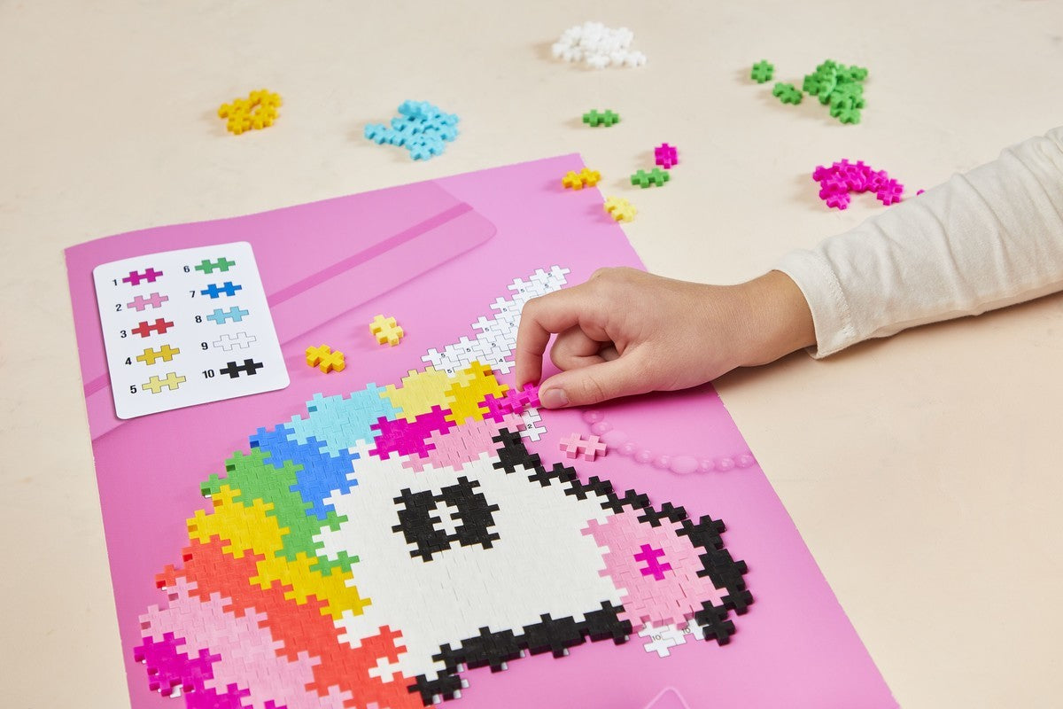 PlusPlus - Puzzle by number unicorn - 250st.