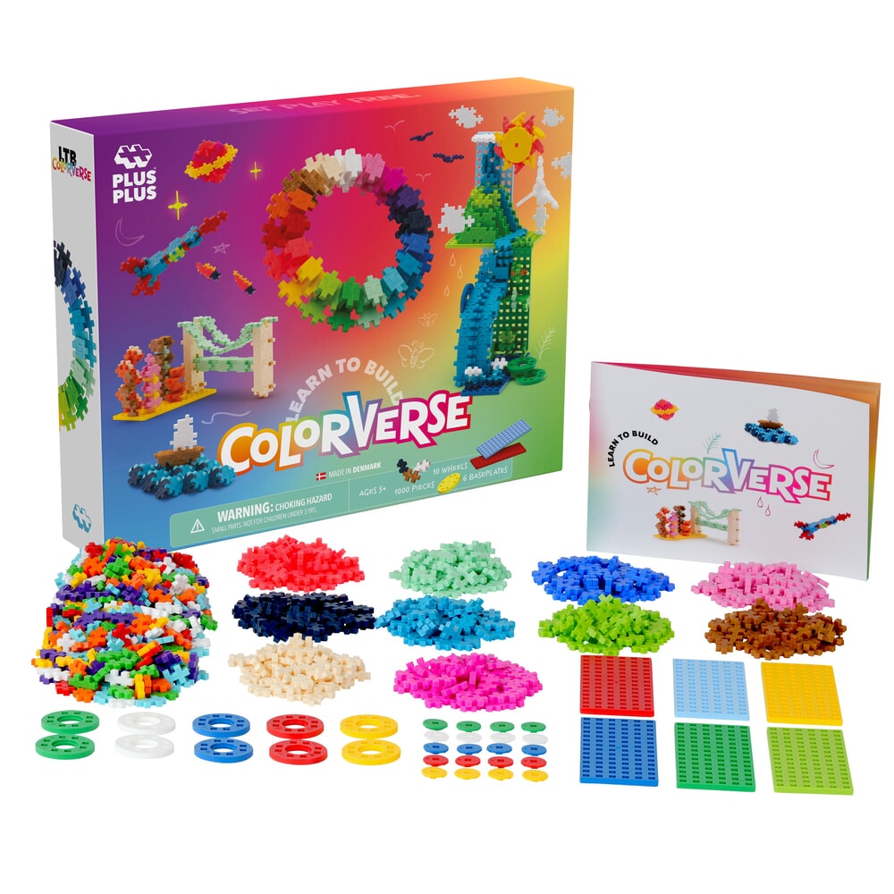 PlusPlus - Learn to build colorverse super set - 1000st.