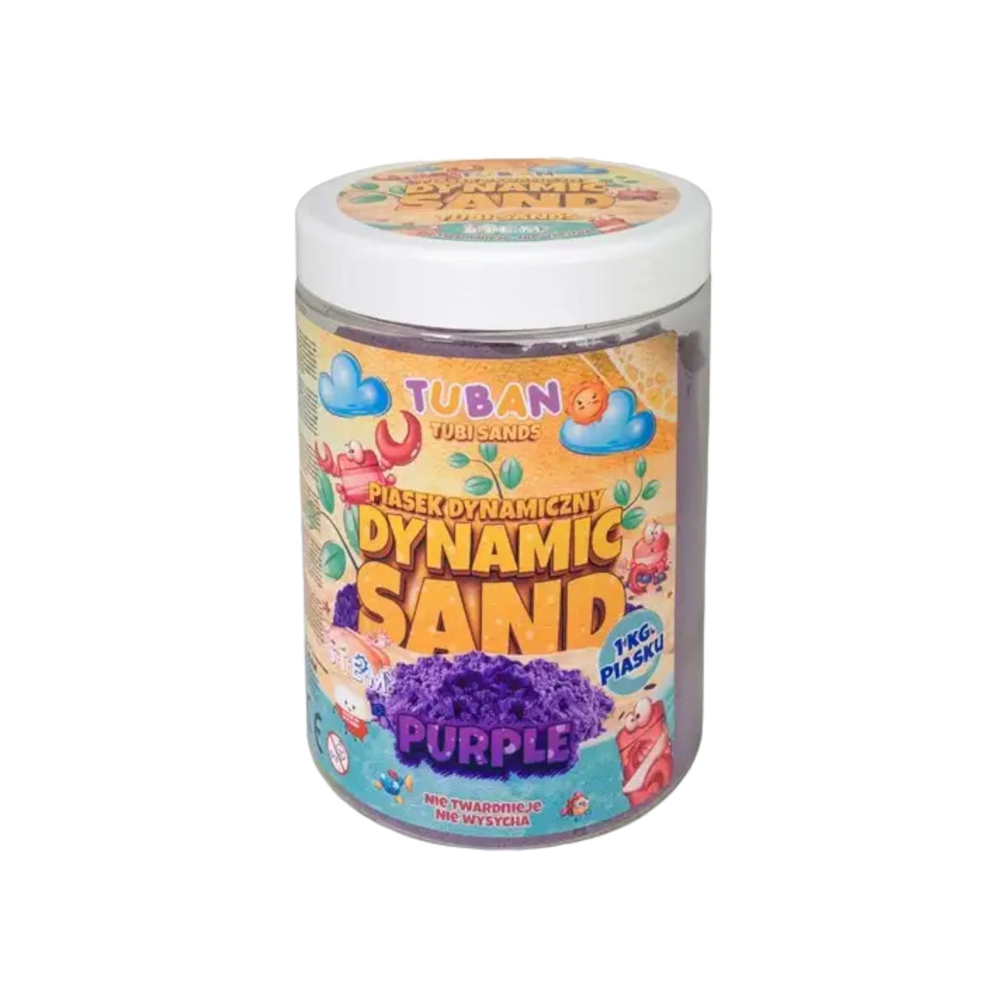 Tuban dynamisch speelzand paars 1kg