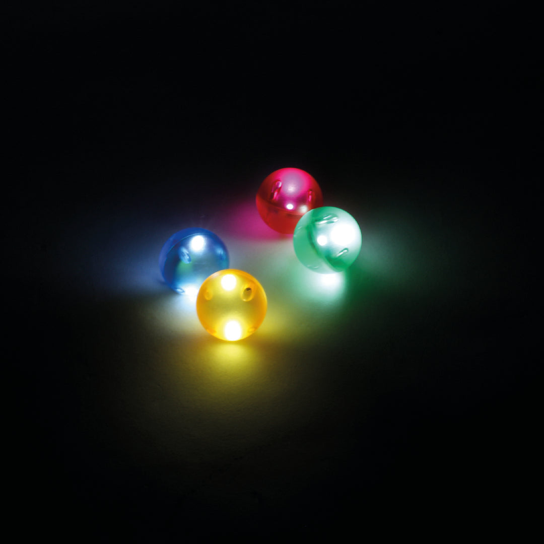 Cleverclixx Balls Pack Dazzling Lights | 4 lichtgevende ballen