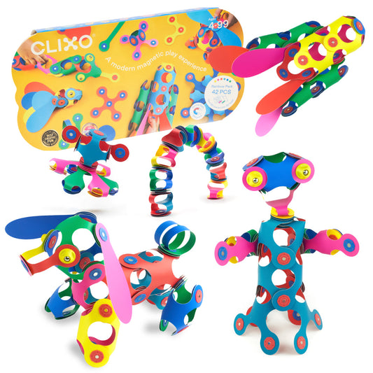 Clixo - Rainbow Pack - 42 stuks