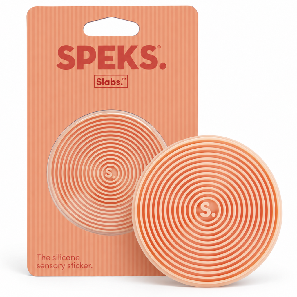 Speks | Slabs sensorische siliconen sticker