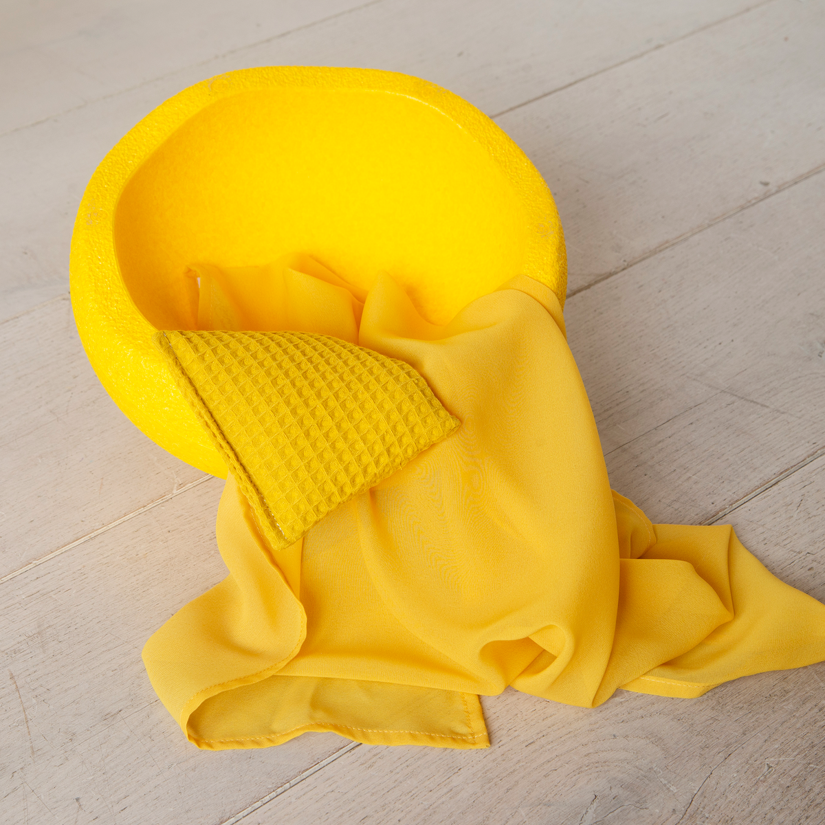 Little Botanic | Playcycle speeldoek medium | Geel 65cm