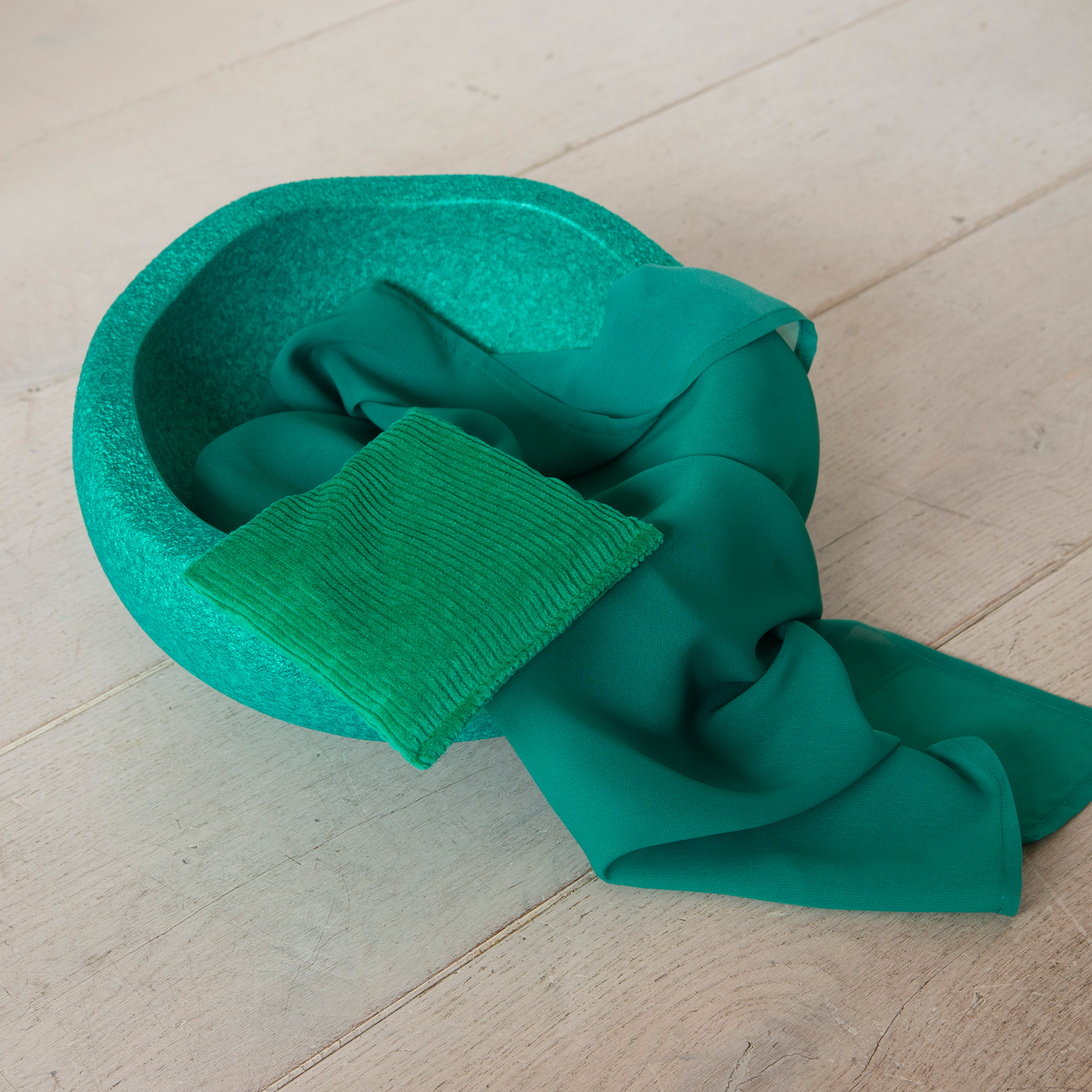 Little Botanic | Playcycle speeldoek medium | Groen 65cm