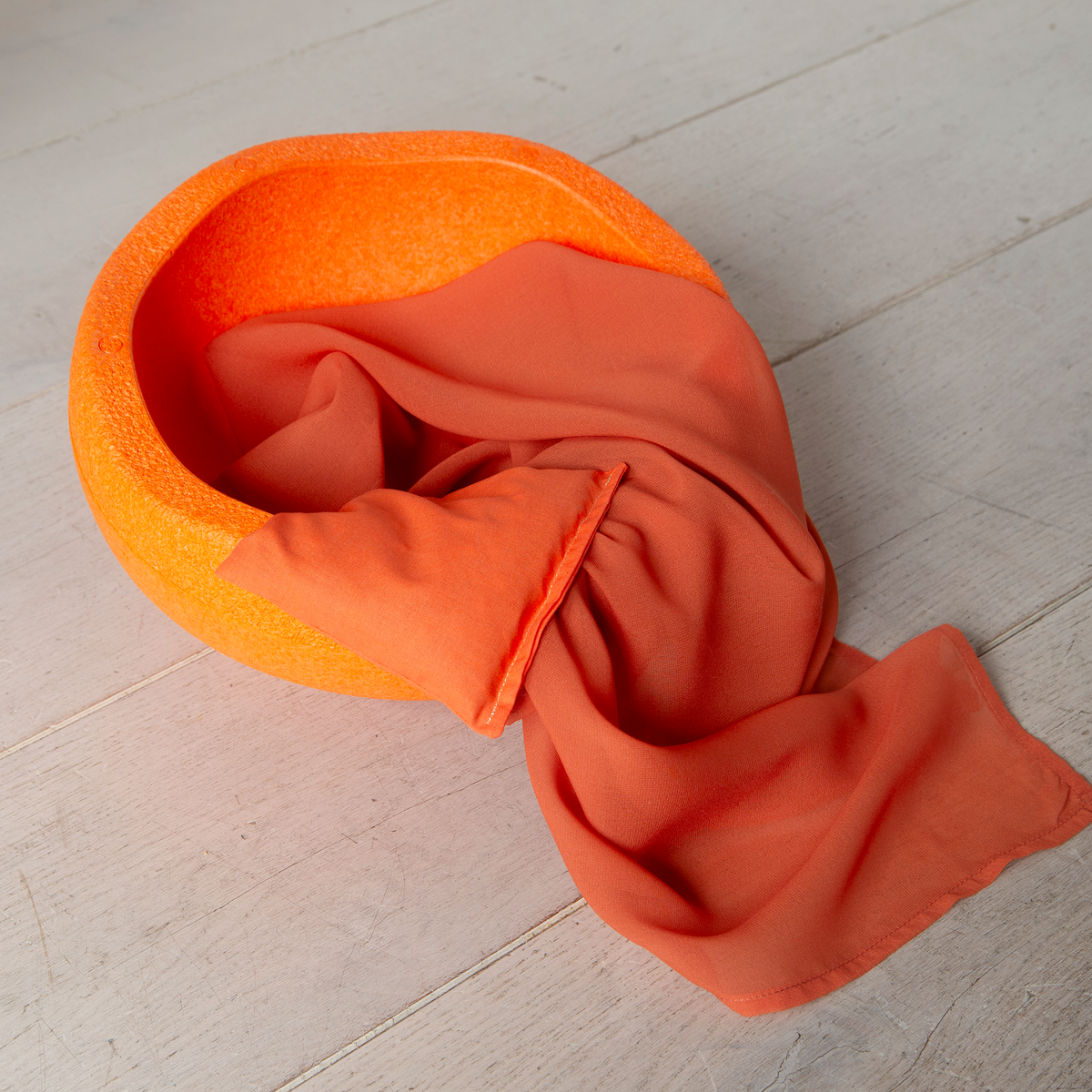 Little Botanic | Playcycle speeldoek medium | Oranje 65cm