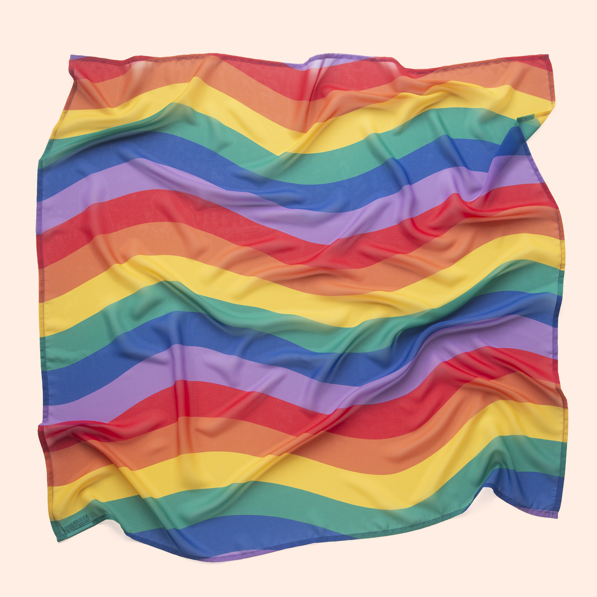 Little Botanic | Playcycle speeldoek groot | Regenboog waves 95cm