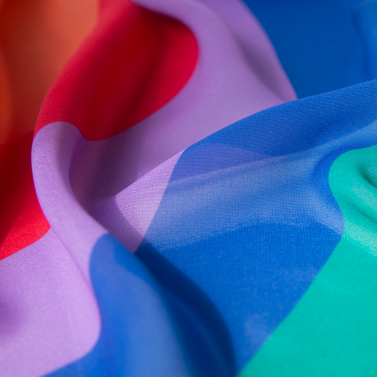 Little Botanic | Playcycle speeldoek groot | Regenboog waves 95cm