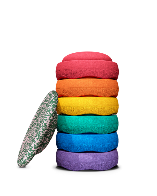 Stapelstein Special Rainbow Set Classic 6+1 - 2025 Winter edition