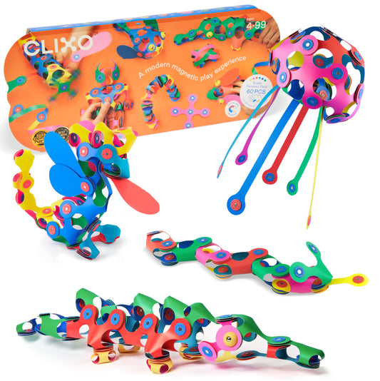 Clixo - Super Rainbow Pack - 60 stuks