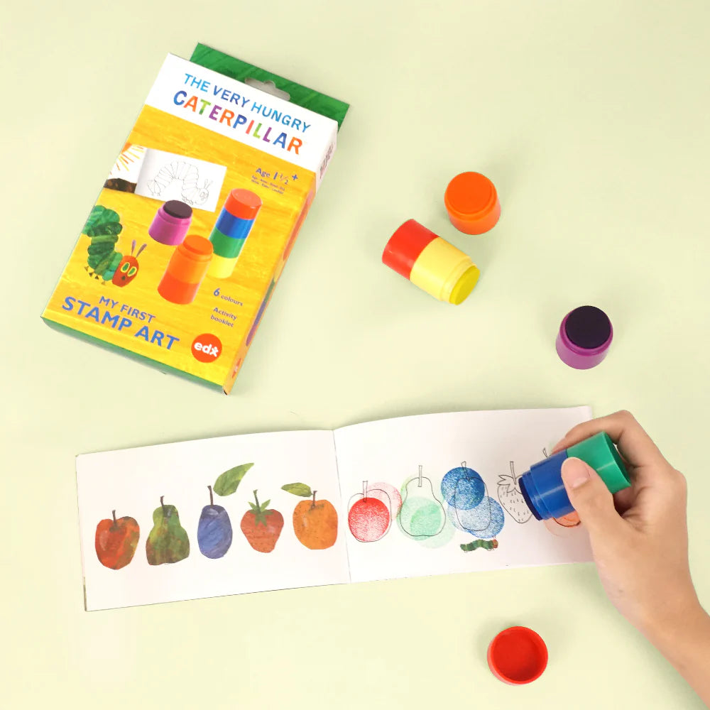 Edx - Rupsje nooitgenoeg - mijn eerste stempels