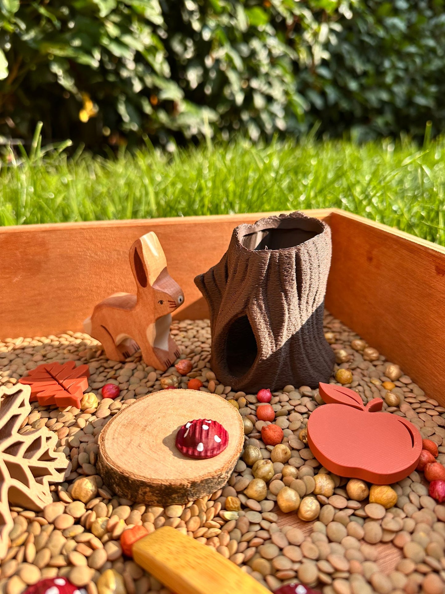 Sensorische box 'de Magie van de herfst'