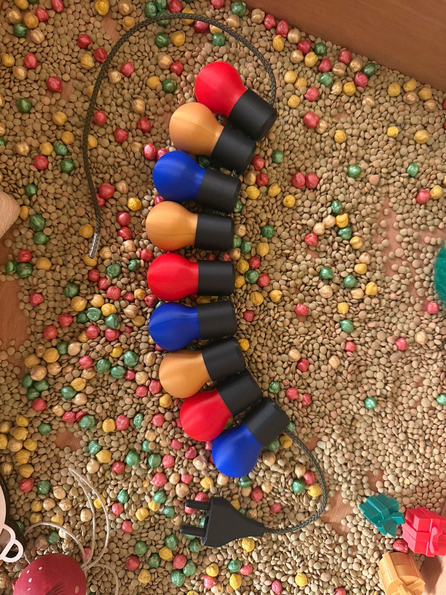 CYW Kerstlampjes slinger 9st.