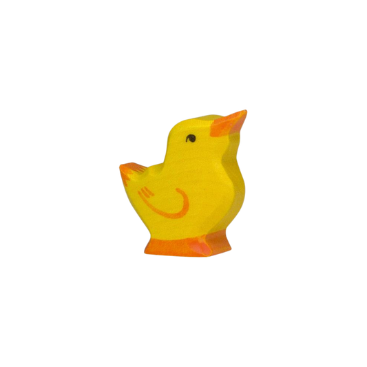 Houten speelfiguur kuiken