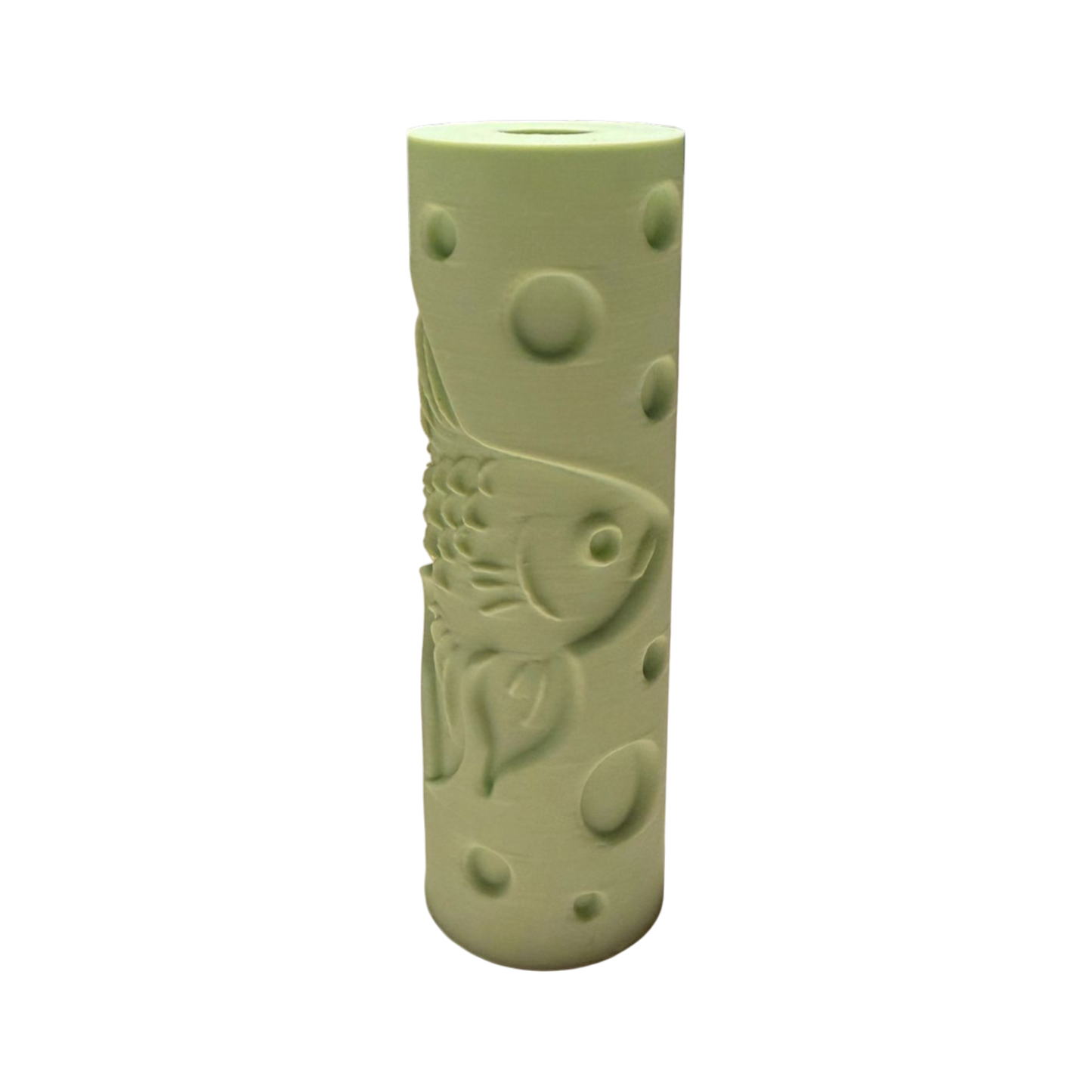 CYW Roller - Vis muntgroen 12 cm