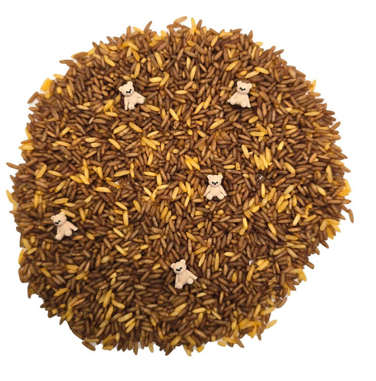 Grennn speelrijst Teddy mix 750gr