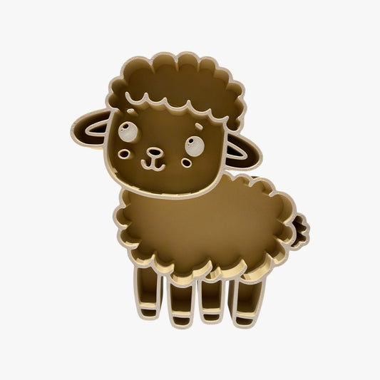 CYW vulvorm schaap ( 11 cm x 16 cm )