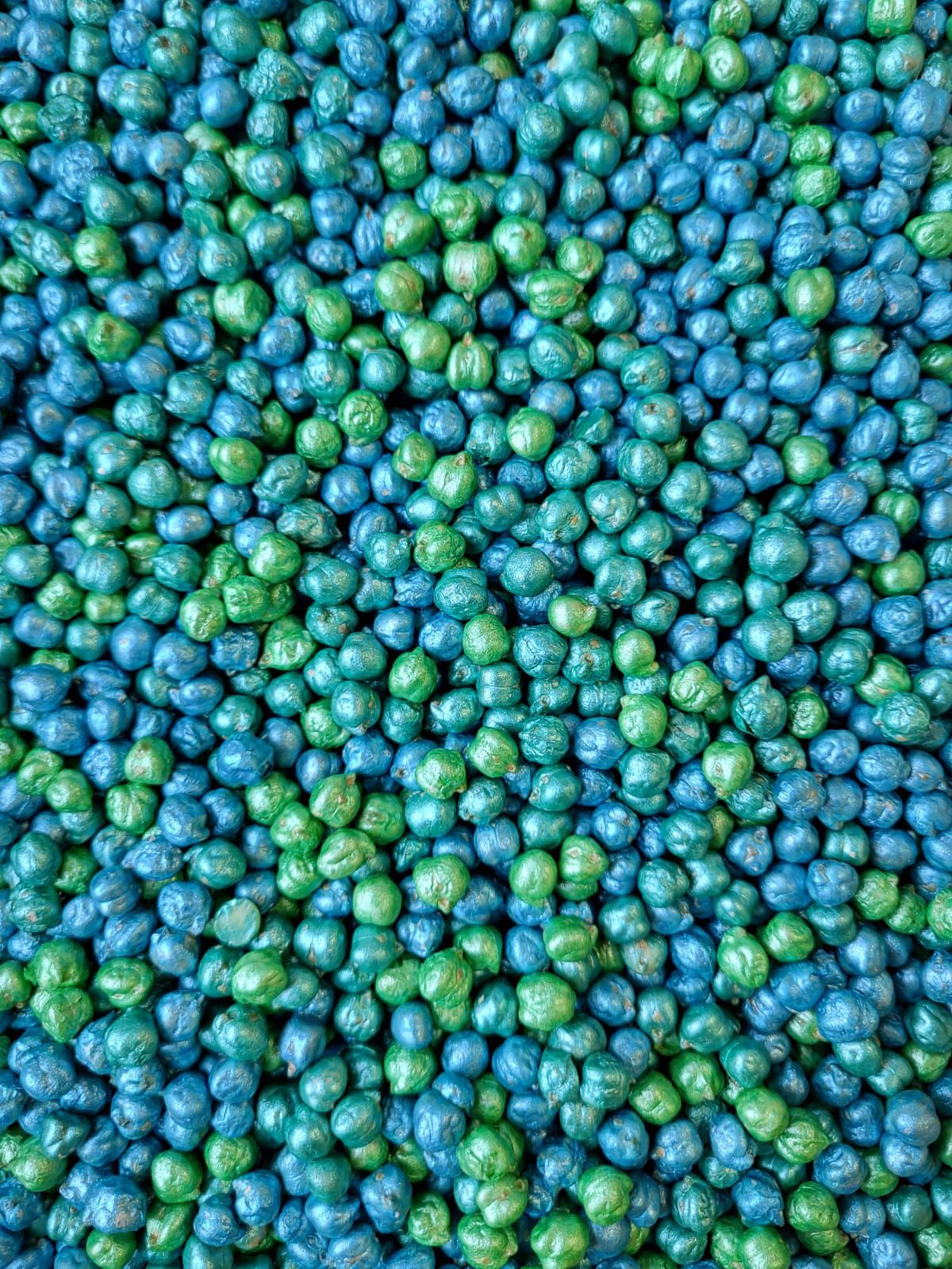Vijver mix Kikkererwten blauw & groen 500gr.