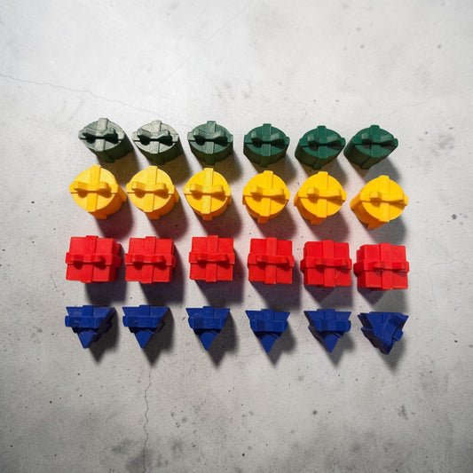 CYW cadeautjes | 24 stuks | basiskleuren