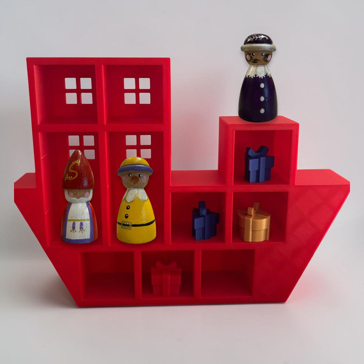 CYW Pakjesboot sinterklaas 25cm.