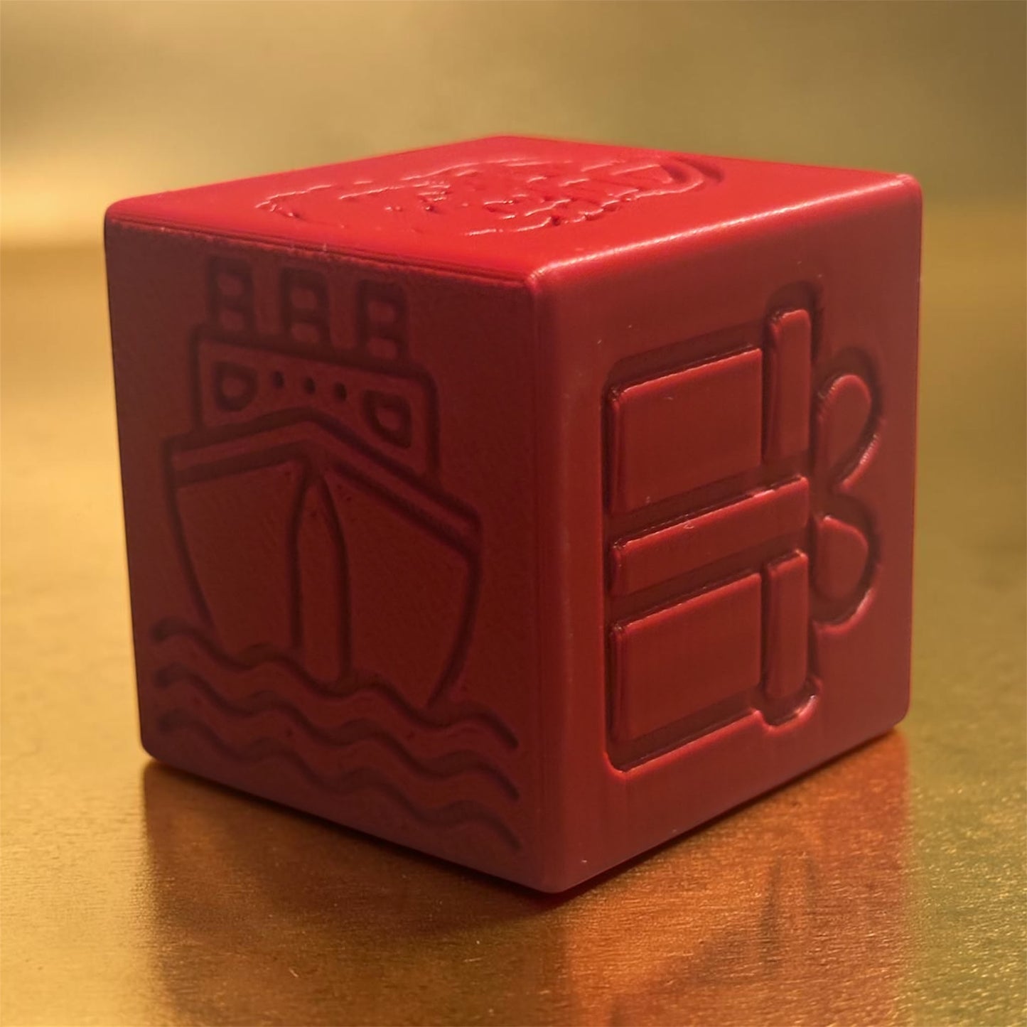 CYW Stempelblokje sinterklaas 4 x 4cm