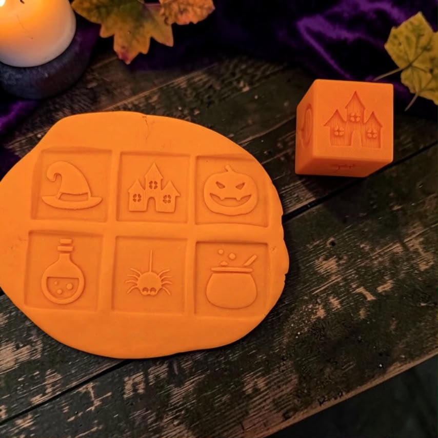 CYW Stempelblokje Halloween 4 x 4cm