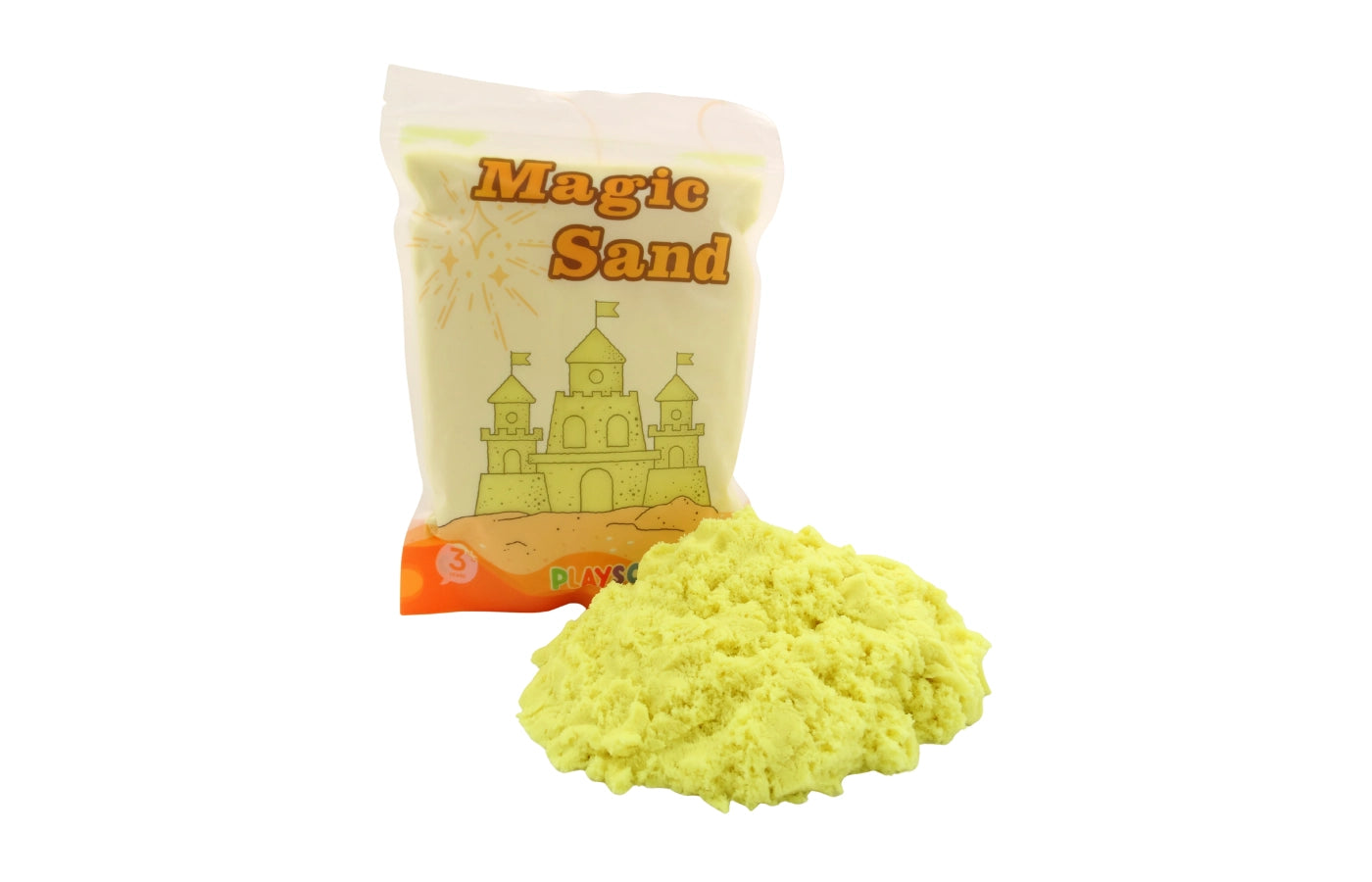 Playso Magic Sand 1kg Yellow