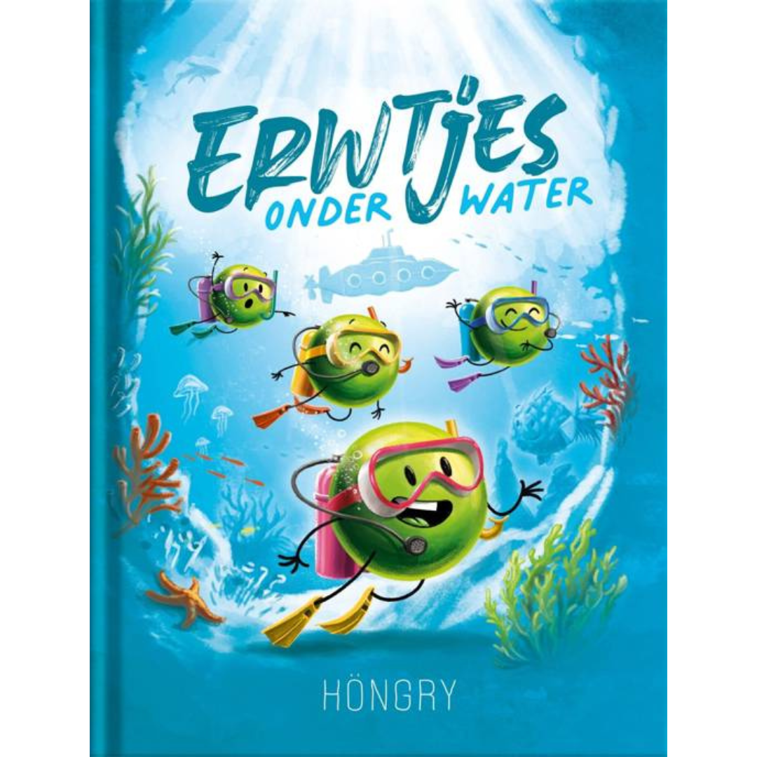 Höngry Prentenboek 'Erwtjes onder water'