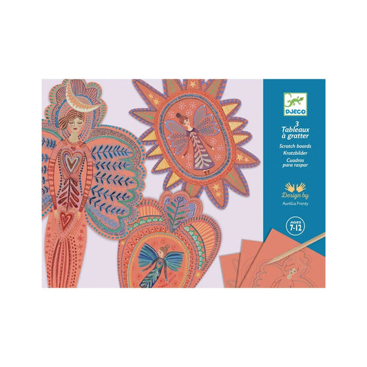 Djeco - Kraskaarten - Engelen