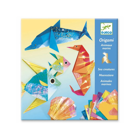 Djeco - Origami - Zeedieren