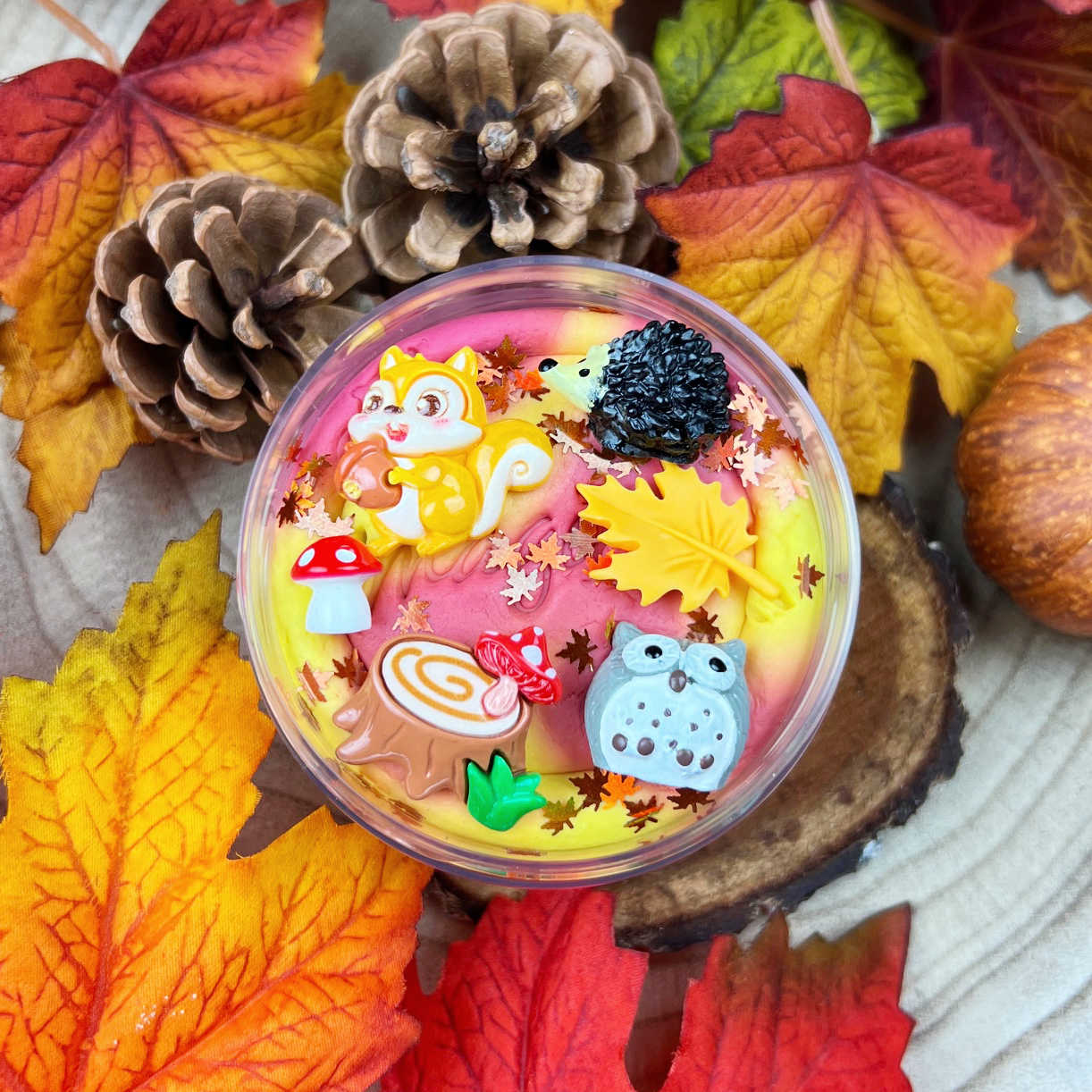 Invitation to imagine speeldeeg Autumn friends surprise Pot 250gr.