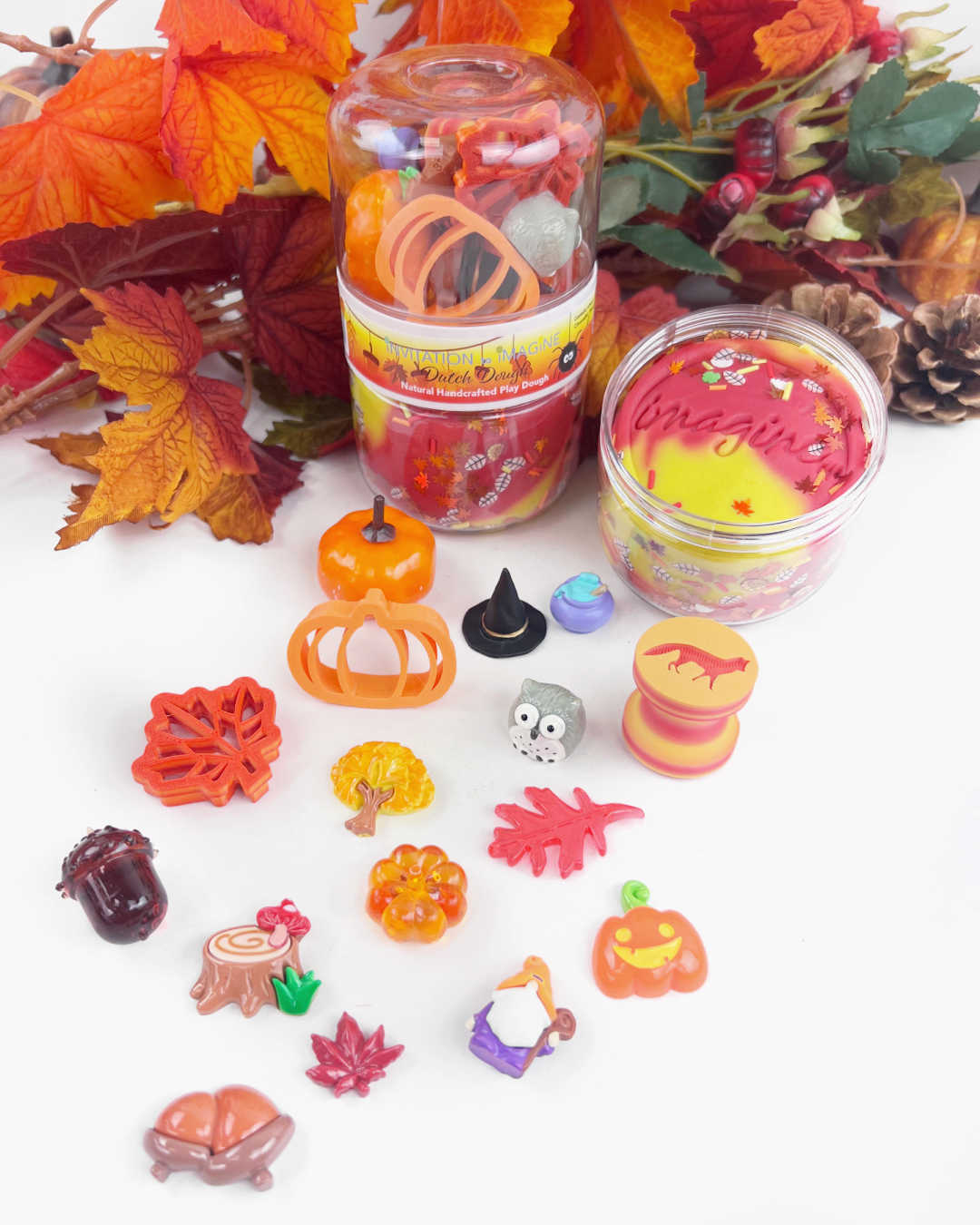 Invitation to imagine speeldeeg Autumn Play Pot