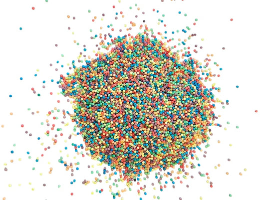 SensoryFun mini speelparels regenboog 430gr.