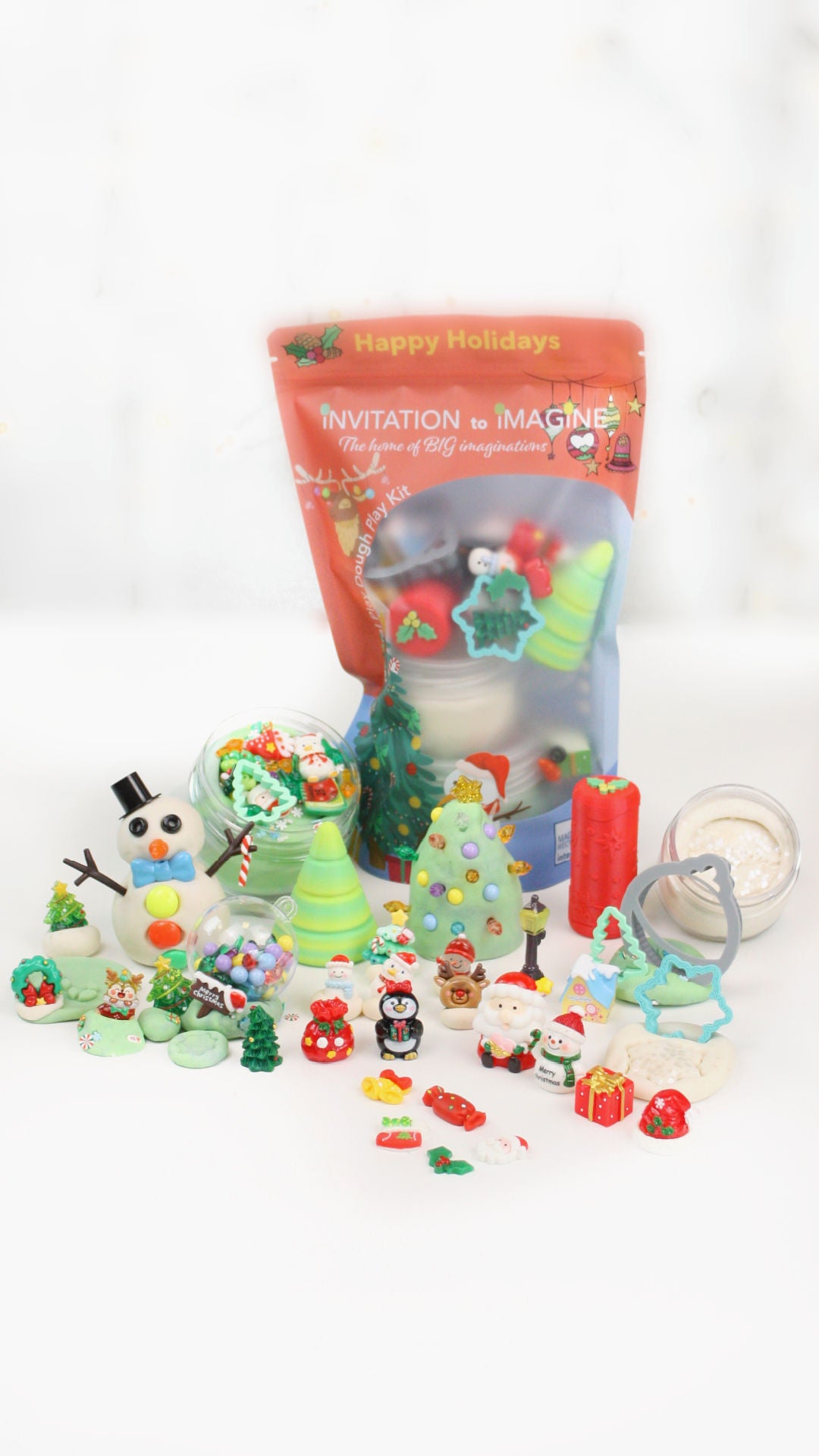 Invitation to imagine | Happy Holidays Busy Bag
