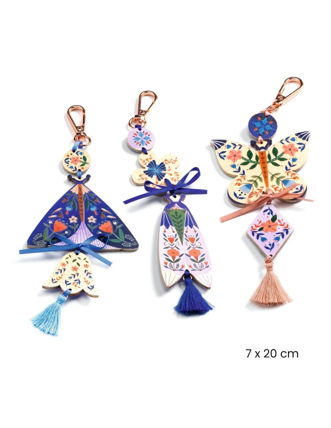 Djeco - DIY Sleutelhanger maken - Vlinders