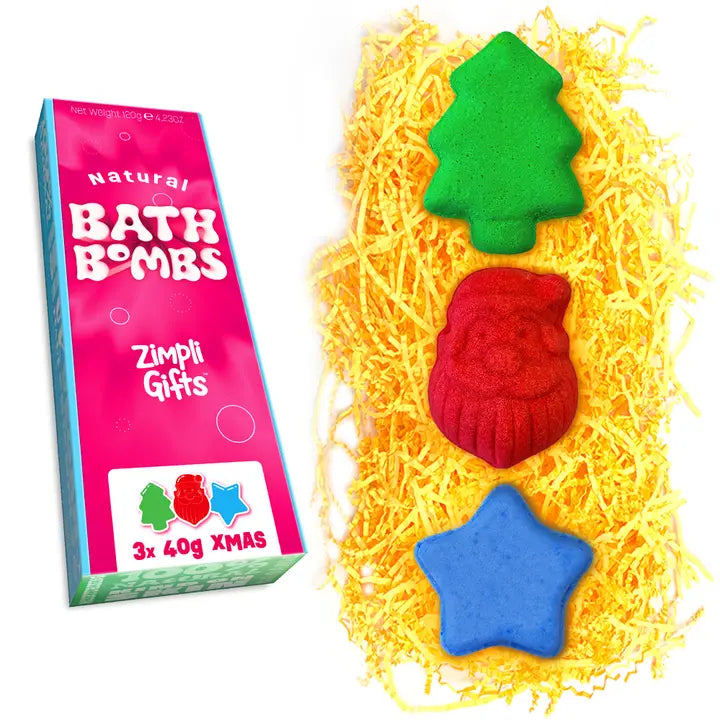 Zimpli Baff Bombz Kerst gift pack 3st.