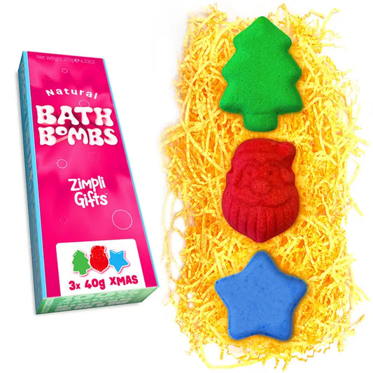 Zimpli Baff Bombz Kerst gift pack 3st.