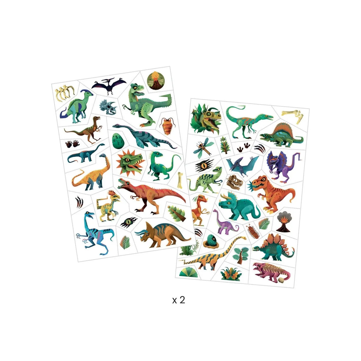 Djeco - Tattoos - Dinoclub