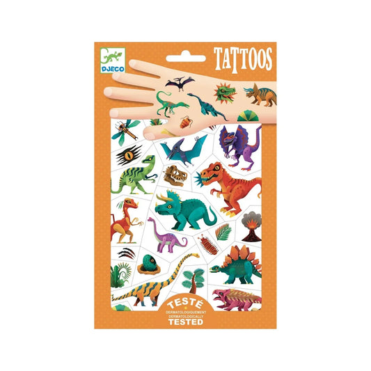 Djeco - Tattoos - Dinoclub