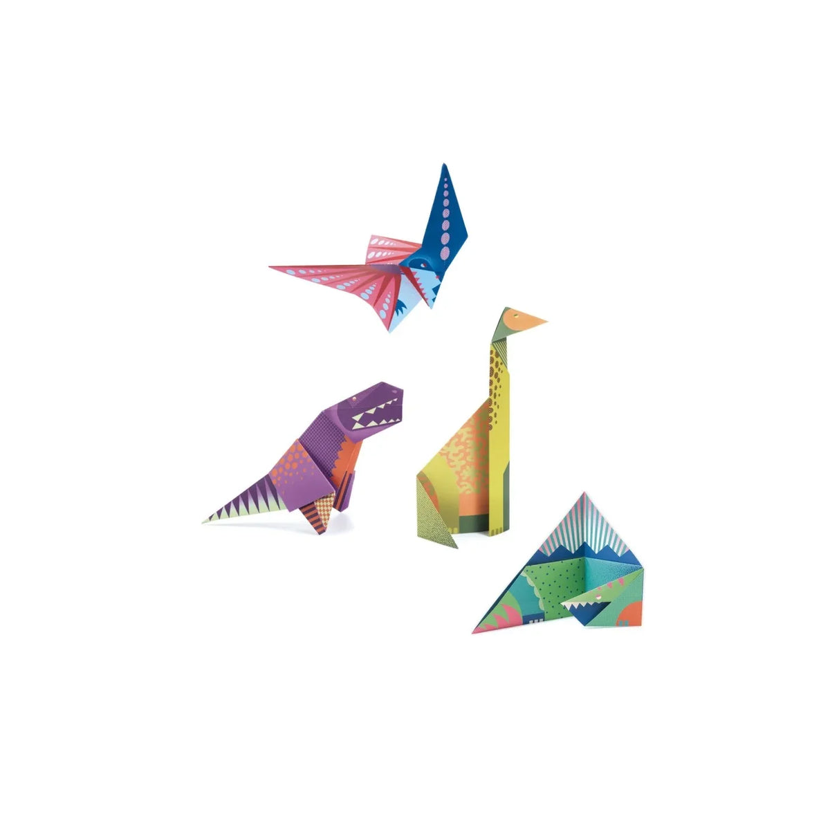 Djeco - Origami - Dinosaurussen