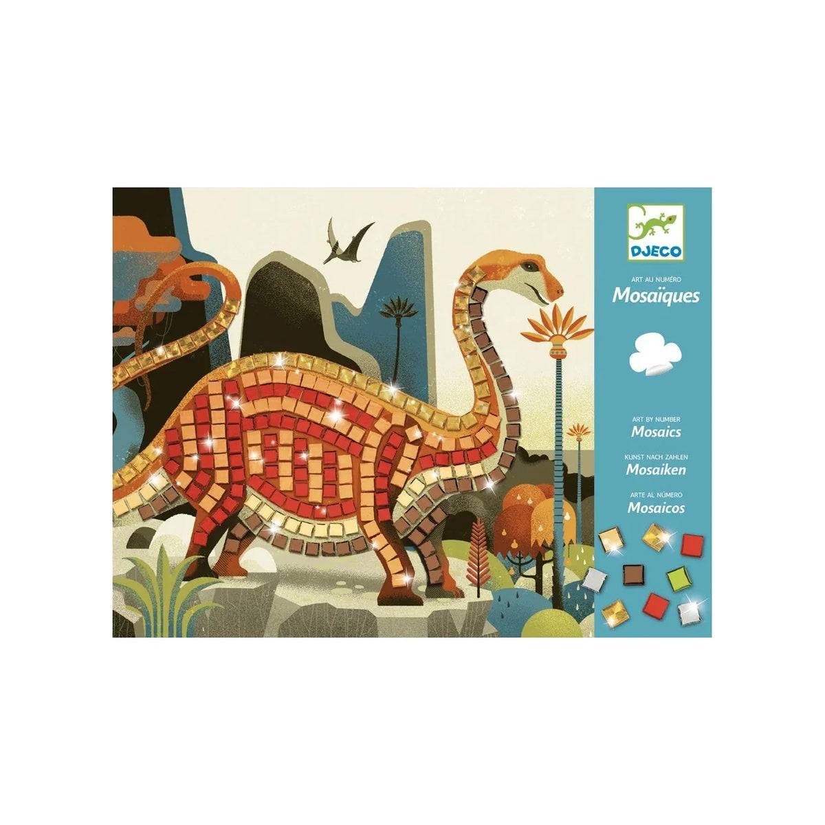 Djeco - Mozaiekset - Dinosaurussen