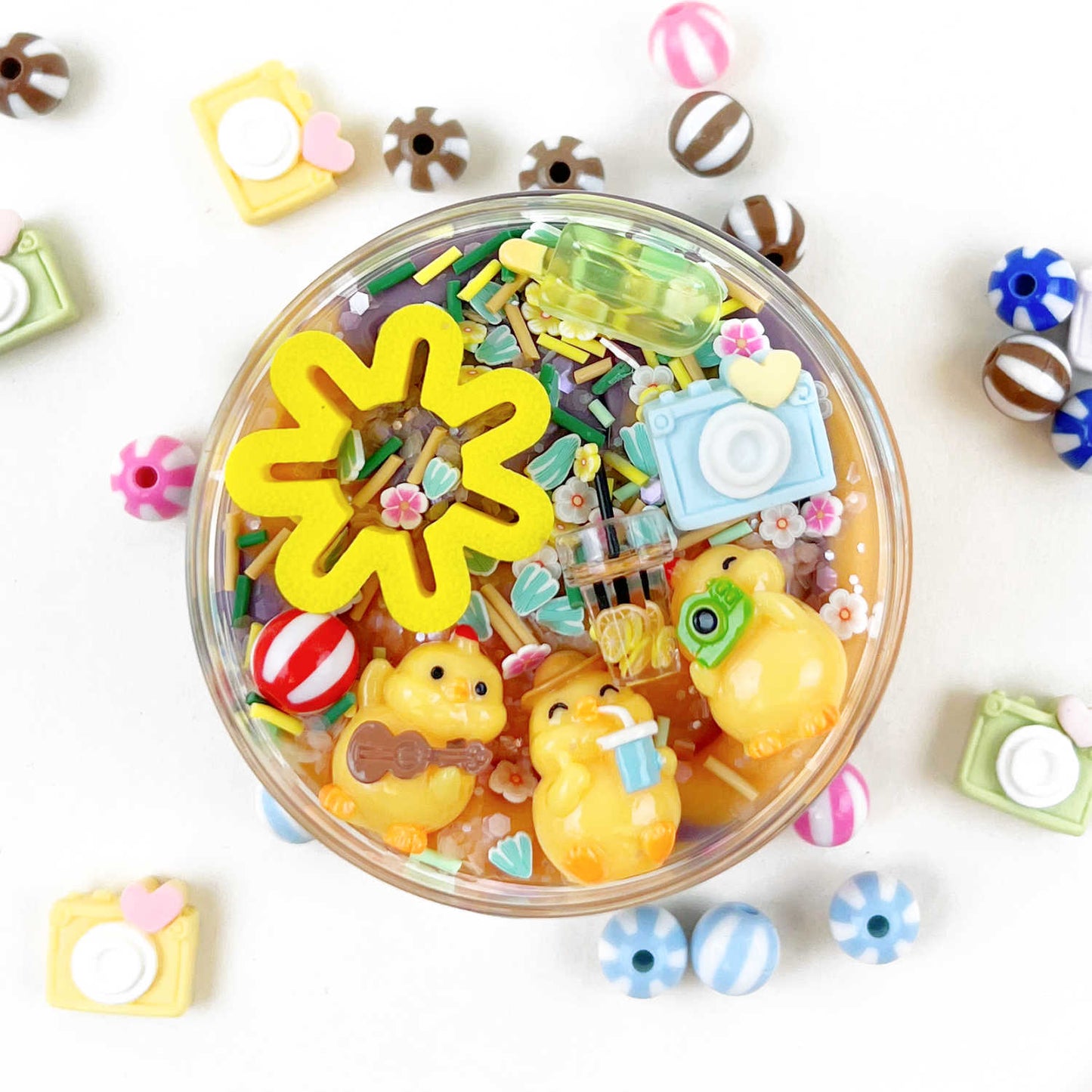 Invitation to imagine speeldeeg duckies on holiday surprise pot