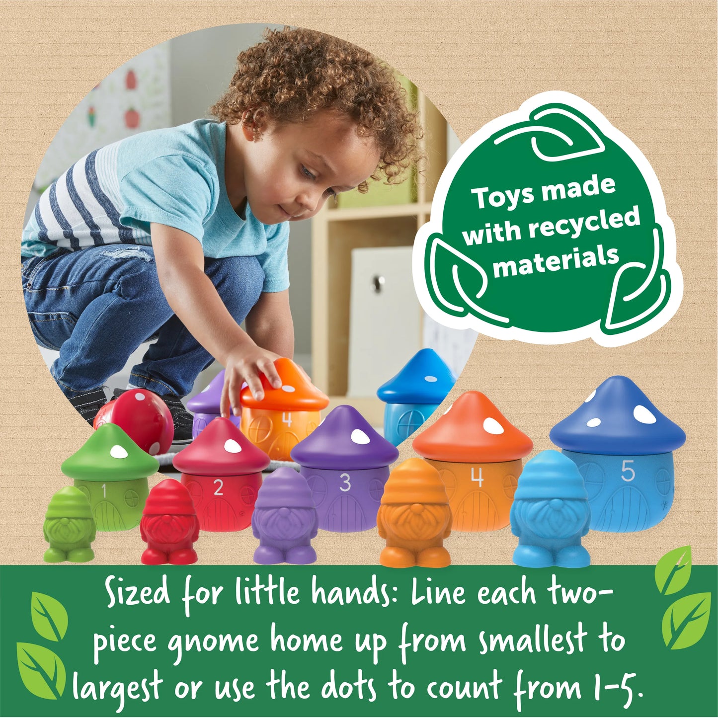 Learning Resources - Peekaboo Gnome Homes