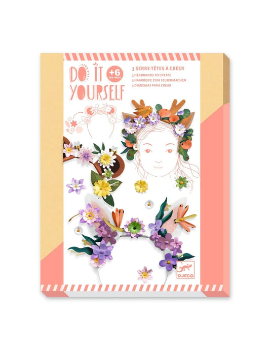 Djeco - DIY Diadeem maken - Bloemen