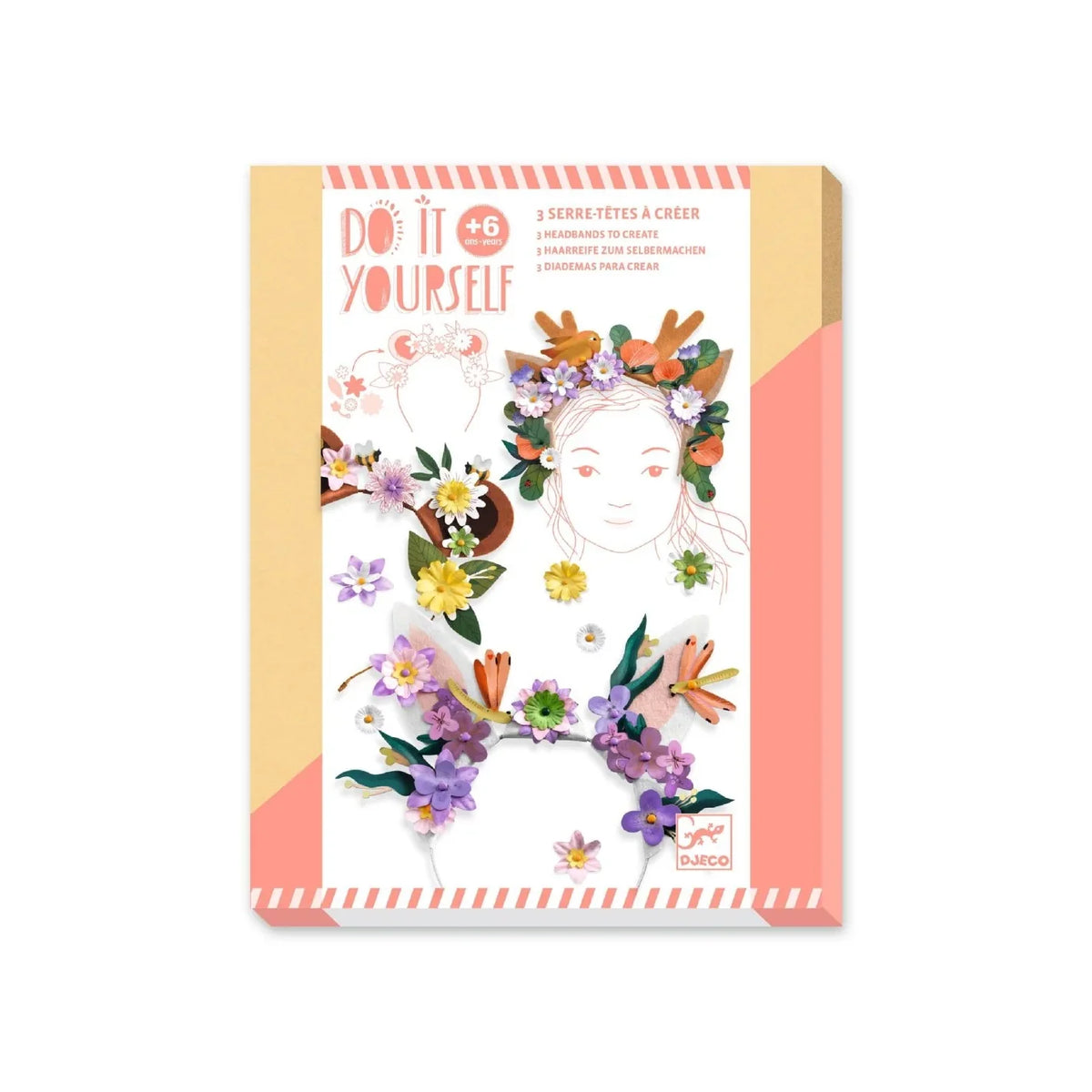 Djeco - DIY Diadeem maken - Bloemen