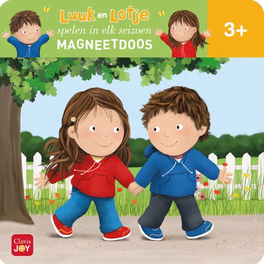 Magneetdoos Luuk en lotje - De seizoenen met Luuk en Lotje