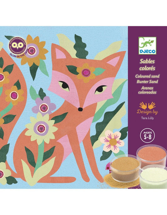 Djeco - Zandschilderen - Garden lights