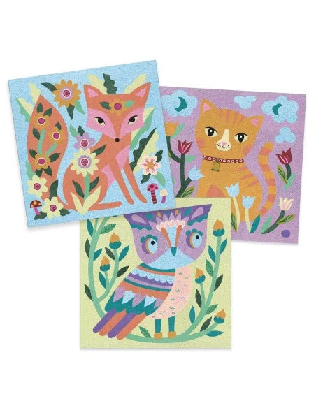 Djeco - Zandschilderen - Garden lights