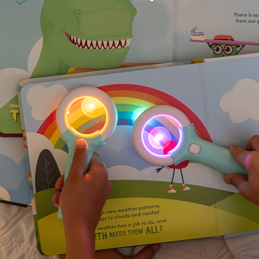 Glo Pals lichtboek Pippa – Prehistorische vriendjes (NL)